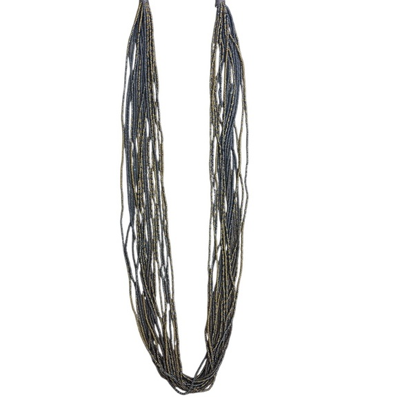 Chan Luu Multi Strand Seed Bead Necklace - Picture 2 of 3